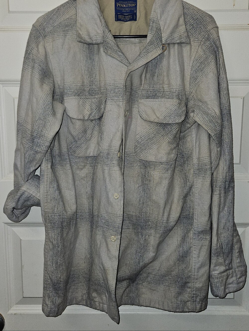 Pendleton Men's Rider Shirt - Blue Label with Gold Text - Picture 2 of 9